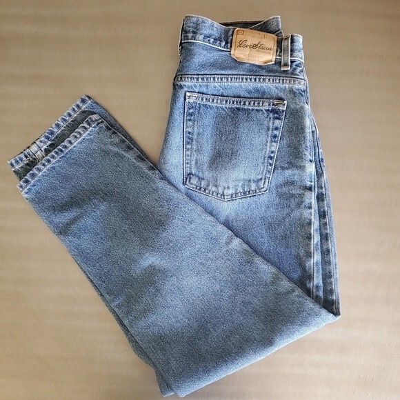 Levi's Y2K Relaxed Fit High Waist Mom Jean Blue Denim Jeans Medium - Picture 4 of 13